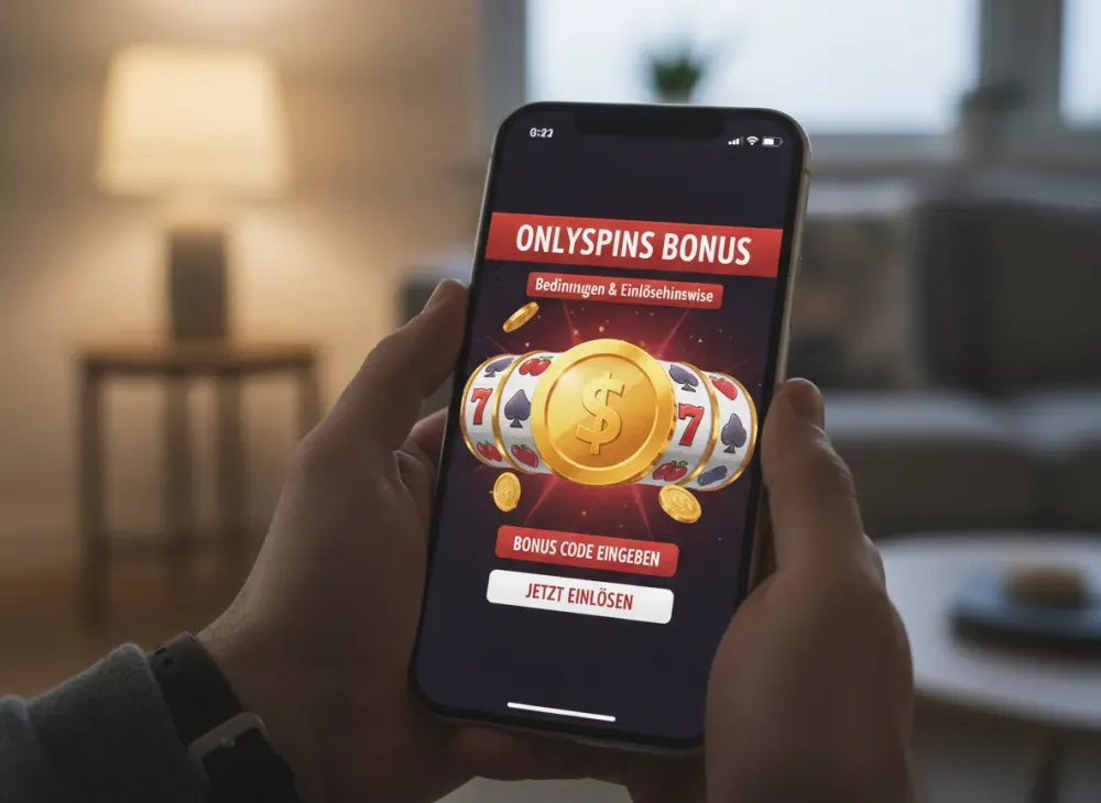 Onlyspins bonus Bedingungen und Einlösehinweise
